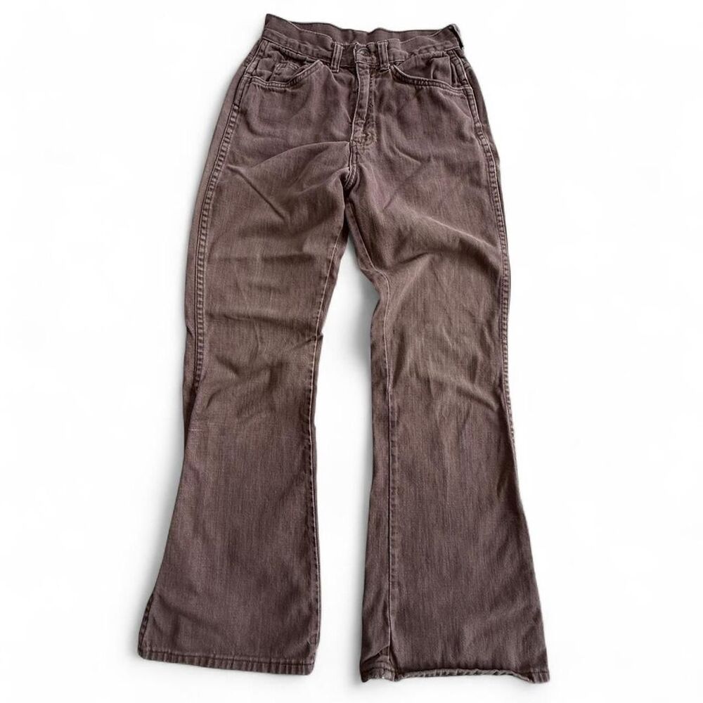 Levi For Gals True Vintage Big E Denim Brown